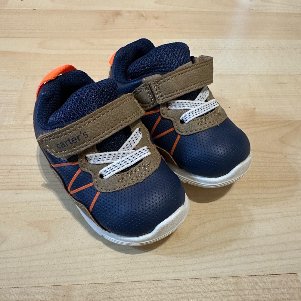 First Step Carters Velcro Sneakers - Infant